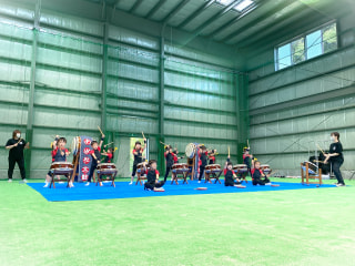 和太鼓発表（in真山地区敬老会）