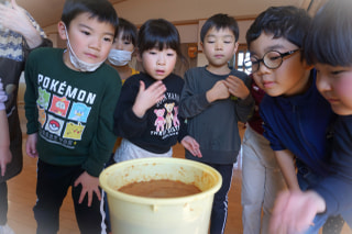 わんぱく味噌完成♪